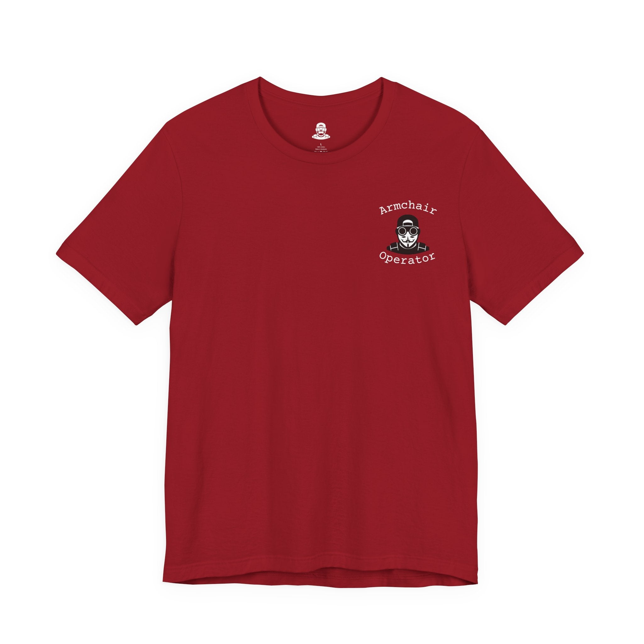 V Mask Logo Tee