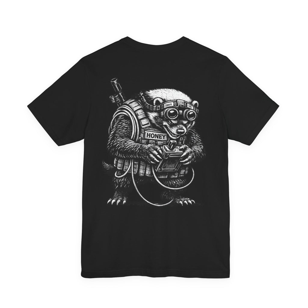 Honey the Honey Badger, Demolition Expert graphic print apparel - photo 1 of 7