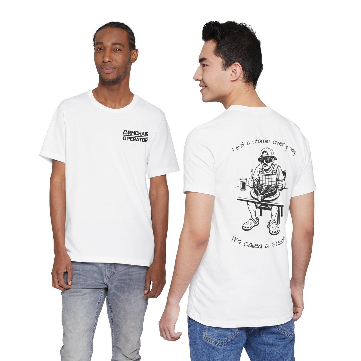 Steak graphic print apparel - photo 7 of 10