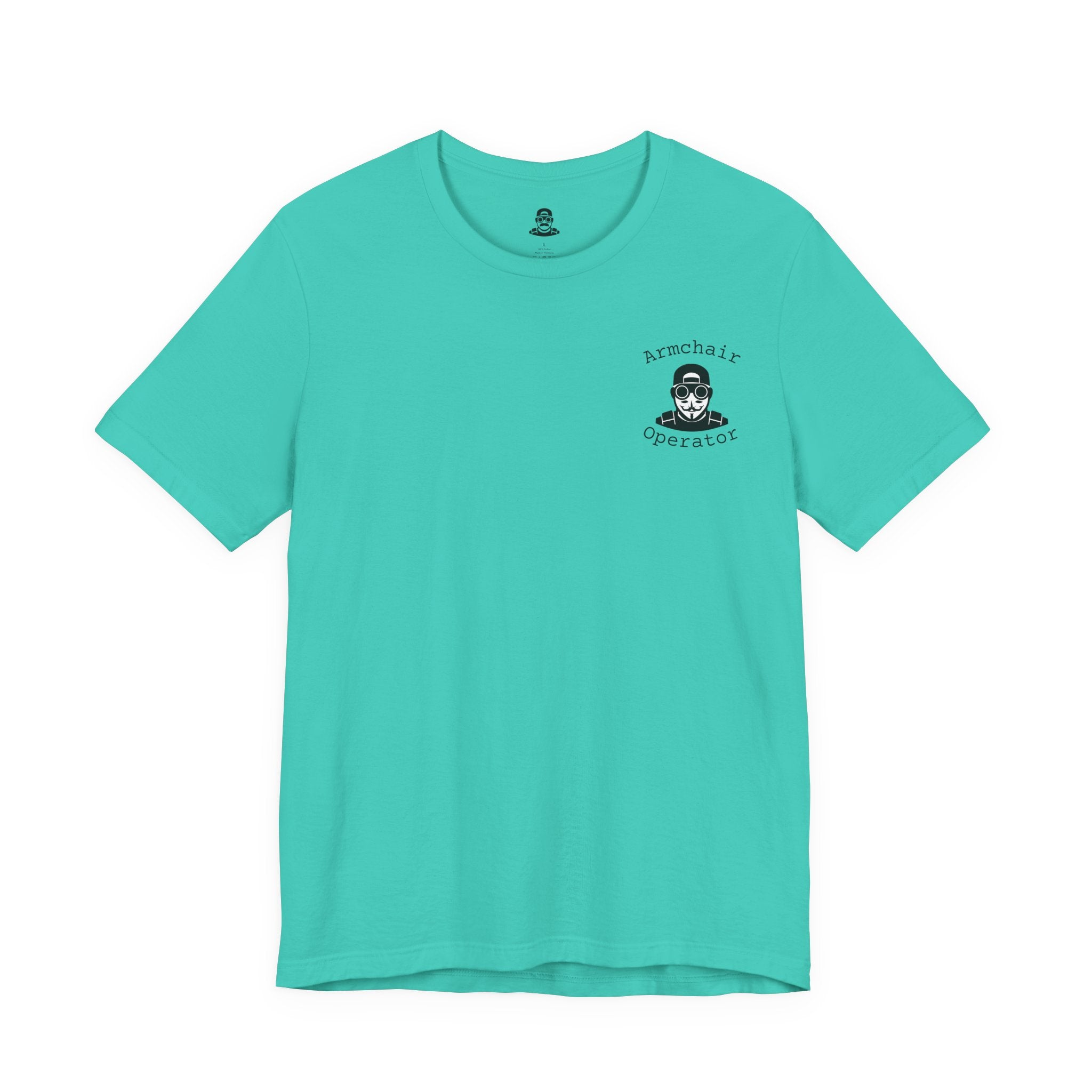 V Mask Logo Tee