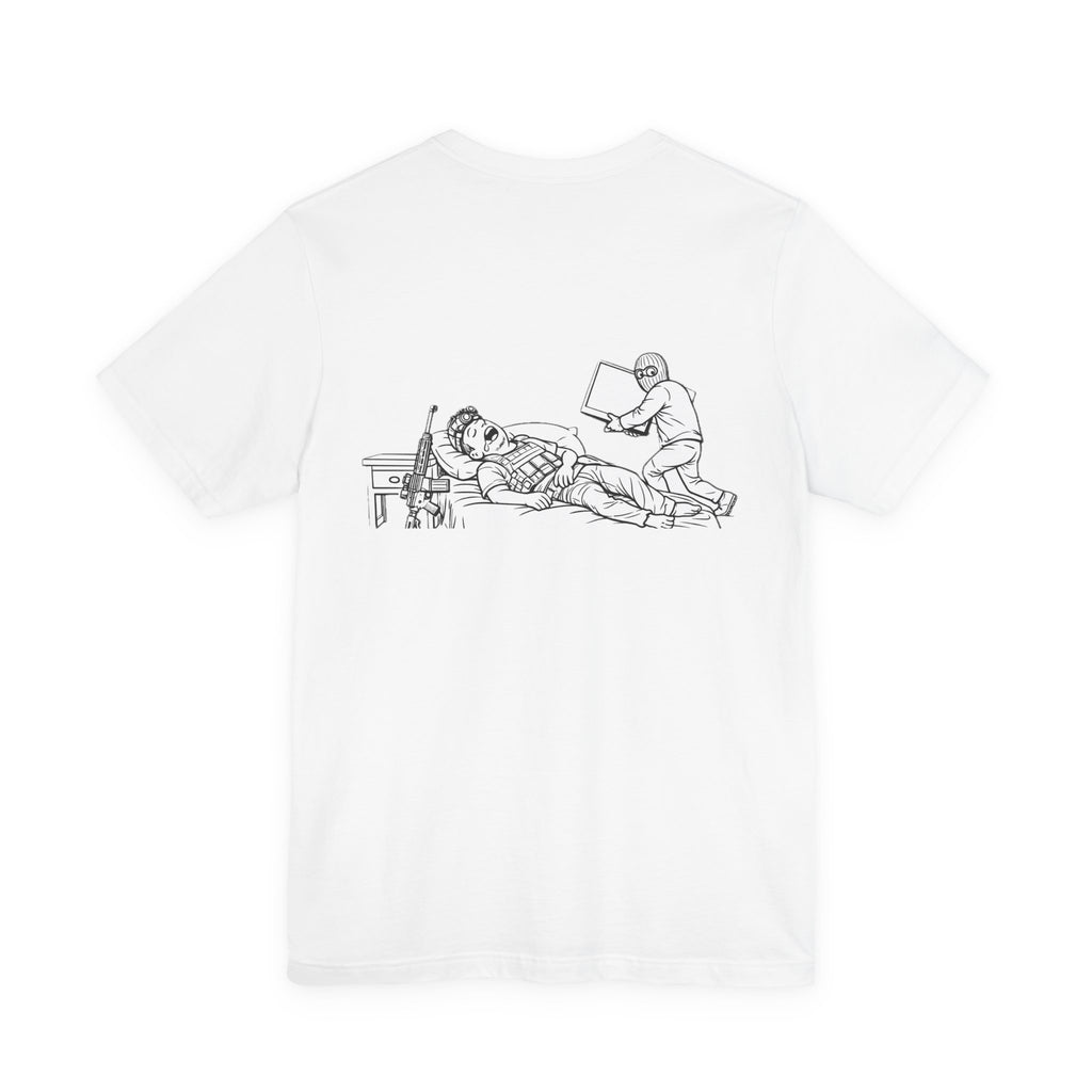 Bump-in-the-Night Gun graphic print apparel - photo 1 of 10
