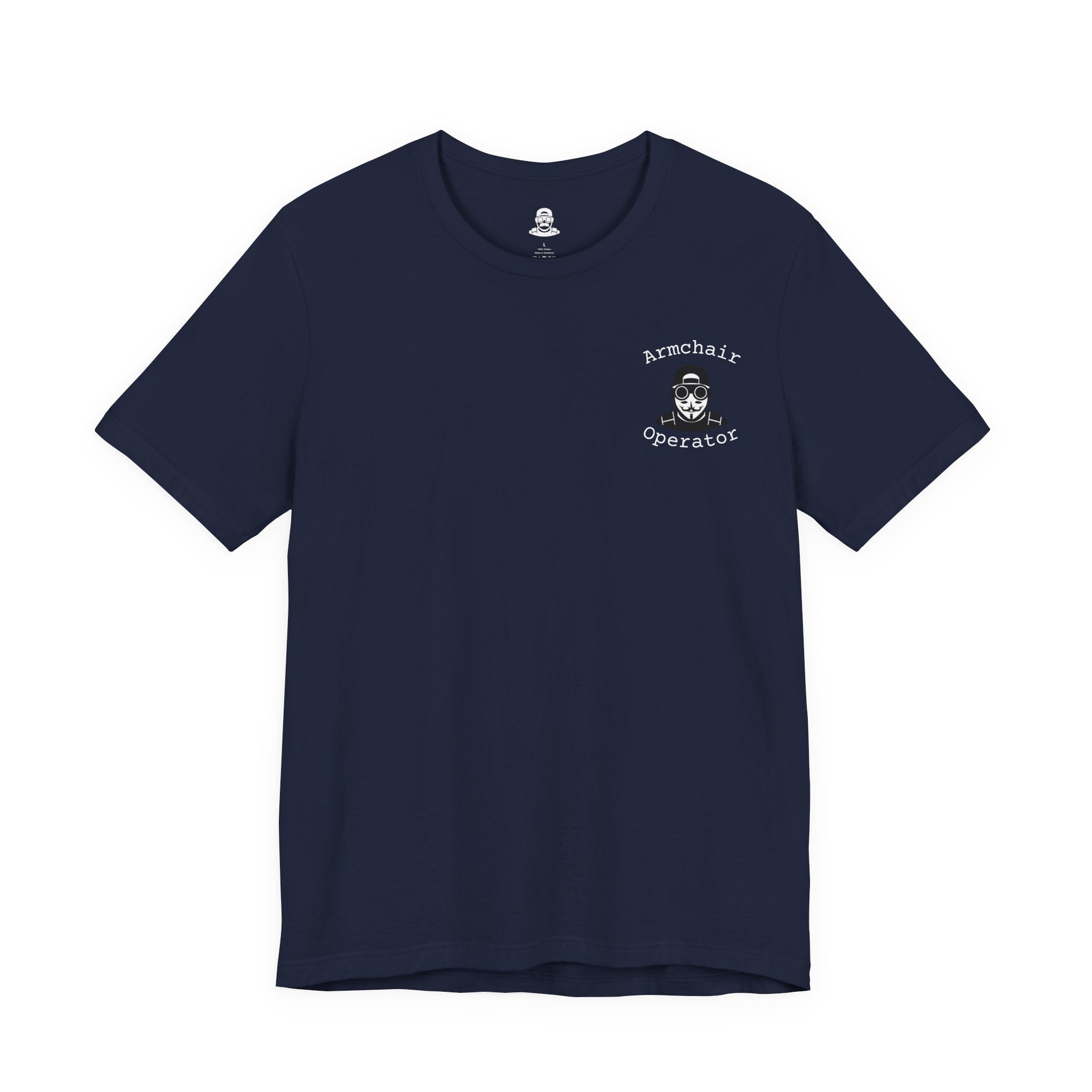 V Mask Logo Tee
