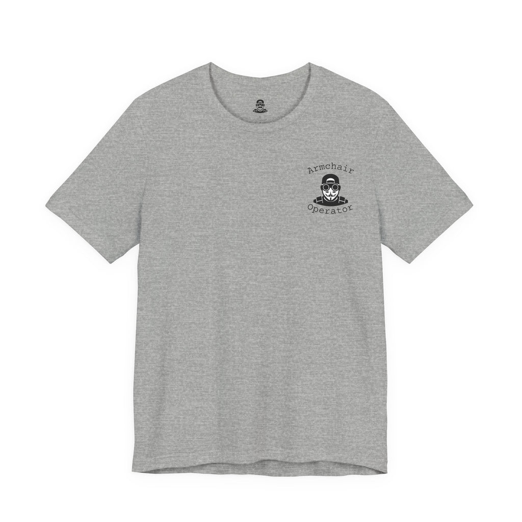 V Mask Logo Tee