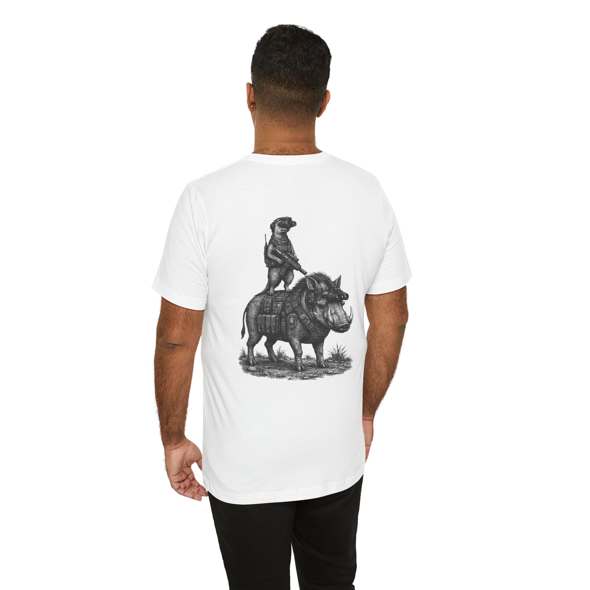 Meerkat and Warthog