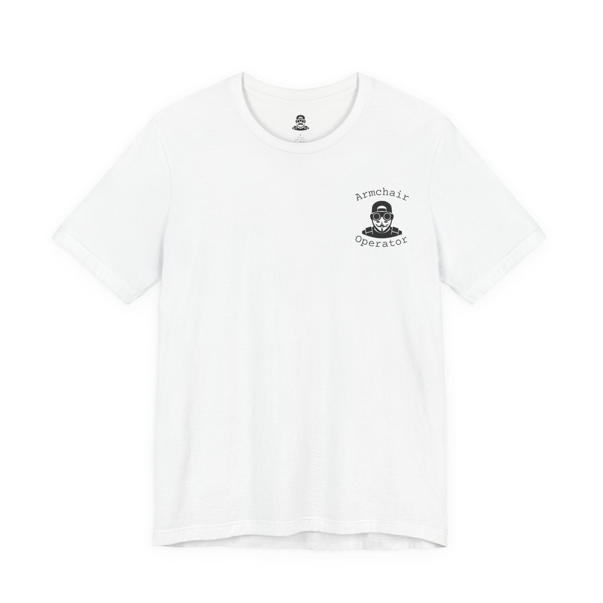 V Mask Logo Tee