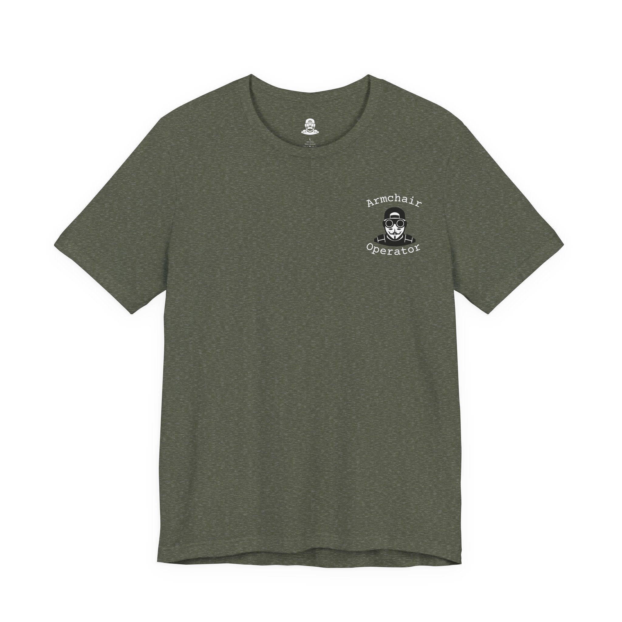 V Mask Logo Tee